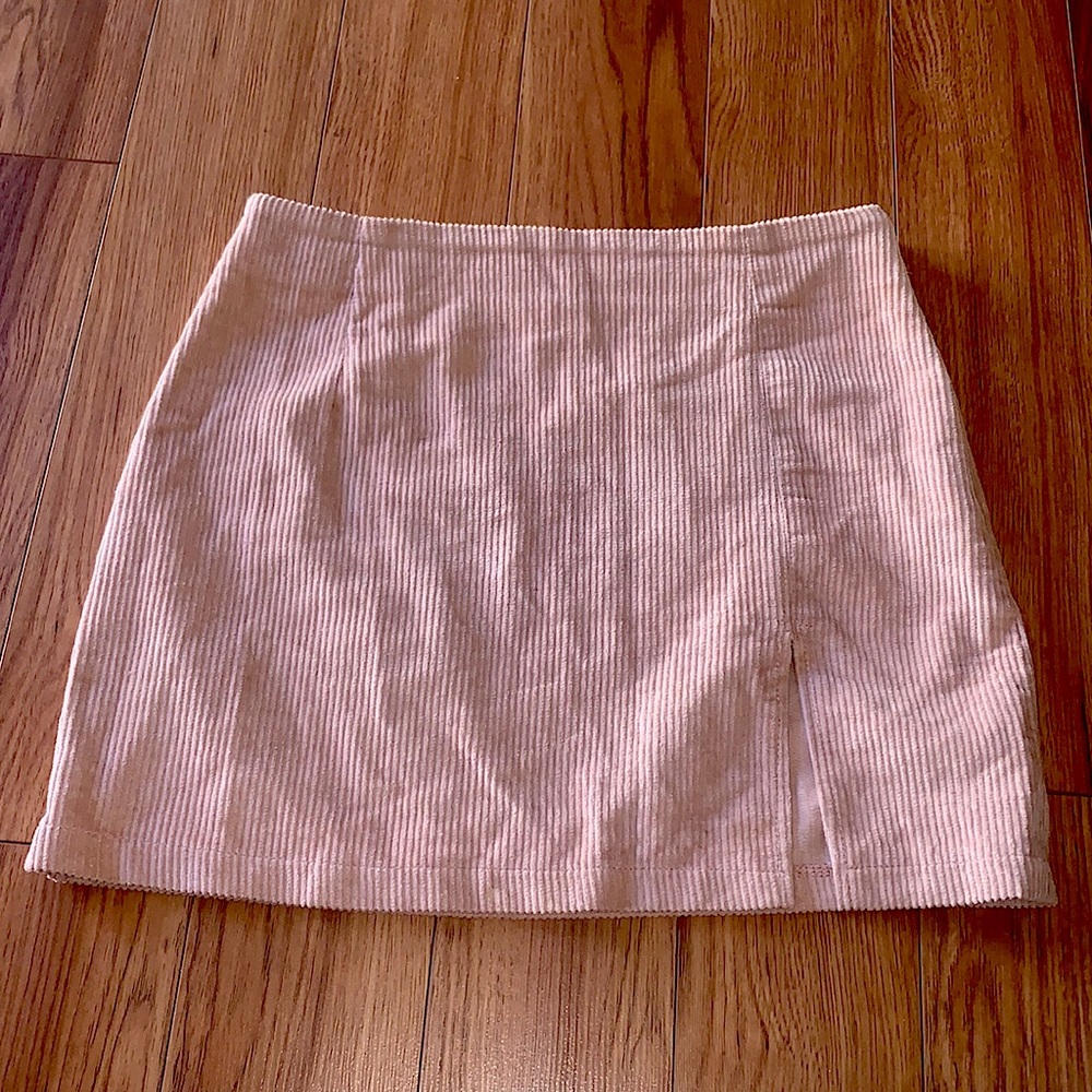 Pink corduroy skirt 💖